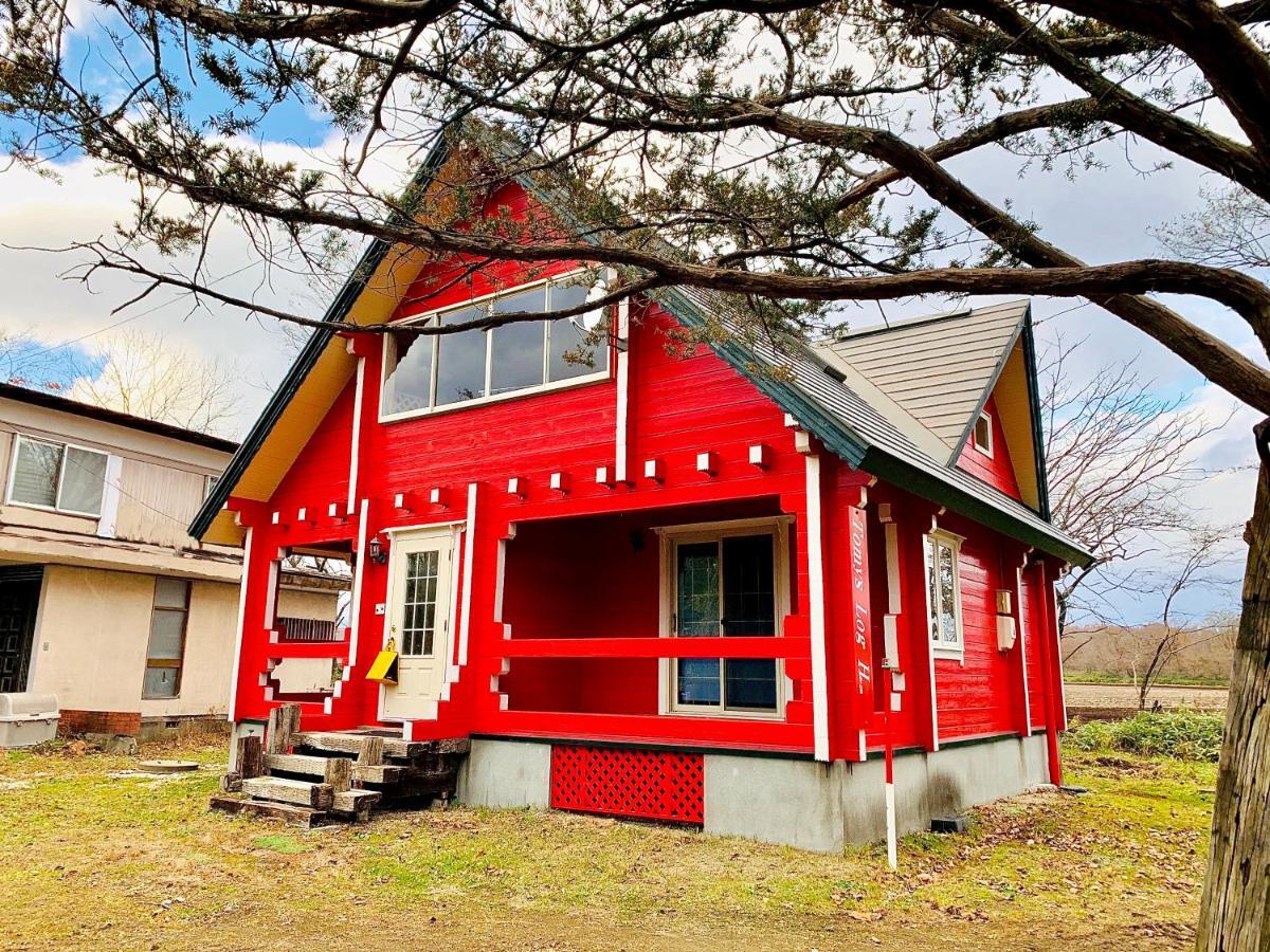 فيلا Shiraoiفي Tomy'S Log House - Need Car المظهر الخارجي الصورة